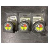 3 Master 25ï¿½ Tape Measure Highest