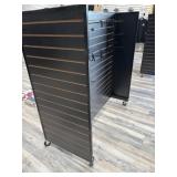 3 Lots 1 rolling display slat rack