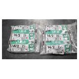 (2) lots 1 Roll 14/2 Romax ground