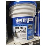 5 gallon Henry Dura - Brite White