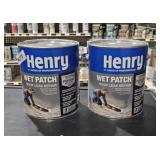 2 Cans Henry Wet Patch