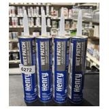 4 tubes Henry Wetpatch