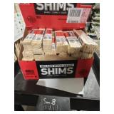 Box of wood shims
