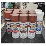 Assortment of rusty metal automotive and other