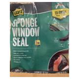 Sponge window seal