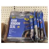Foam window seal