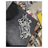 Assortment of eyebolts