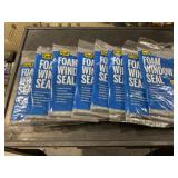 2 lots of 4 foam window seal