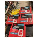 2 lots of 3 items   window seal and 1 bx sealant