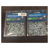 (2) Dog Run Kennel Chain