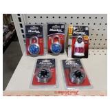 5 Combinations locks