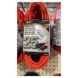 3 LOTS 1 25 ft.Outdoor extension cords medium duty