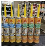 2 lots 3 tubes concrete sealant / adhesive