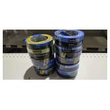 2 LOTS of 6 misc. Scotch blue tape