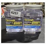 2 jars Through the Roof- leak seal