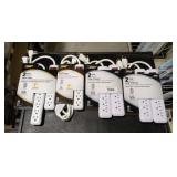 (2) lots 2 power strip/surge protectors