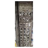 MISC NUMBER STICKERS