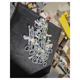 Assortment of eyebolts