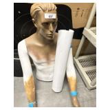 Half mannequin display