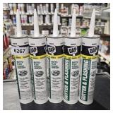 5 tubes gutter flashing and gutter
