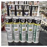 4 waterproof ashphalt Sealant + 1 gutter /flashing
