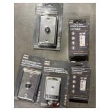 Hardwire button photo control with weatherproof