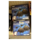 (2) LOTS 1  triple outlet outdoor smart plugs