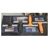 4  DRYWALL MUDD FLAT SCRAPERS