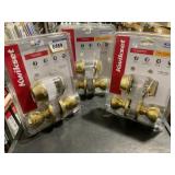 (3) Door Knobs