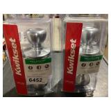 (2) Door Knobs