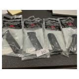 4 lots 1 Black H&K 15 round magazine 9mm