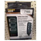 2 lots 1  outdoor power stakes 6ftextension power