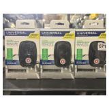 (3) Garage Door Remotes