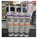 4 TUBES CERAMIC TILE CAULK