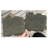 (2) module system open pouches. High bidder Will