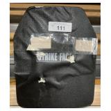 Used Sample Plate wioth 9mm / 10 mmm bullet holes