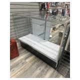4 ft glass display case
