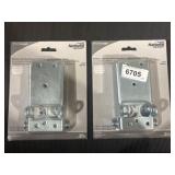 (2) Bottom Lift & Roller Brackets, Left & Right