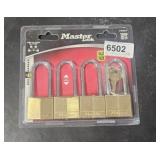 1 pack, master lock padlocks