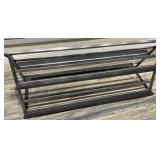 Heavy duty steel rack