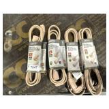 2 6ft indoor extension cords 2 9ft indoor