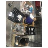 Whole shelf of miscellaneous items, hardware