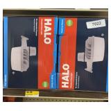 Two lots 1  halo standard area LED lights