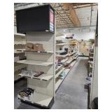 LOZIER DUEL SIDED GONDOLA SHELF W/END CAP 30 FT