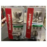 (2) Door Knobs