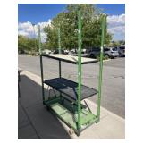 Metal rolling rack
