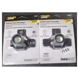 2 LOTS 1  ALUMINUM SWIVIL HEAD LED HEAD LIGHT
