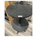 2 platform rolling shelves