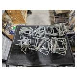 (2) lots 1 Bin U shaped bolts