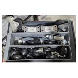(3) lots 1 Bin castor wheels